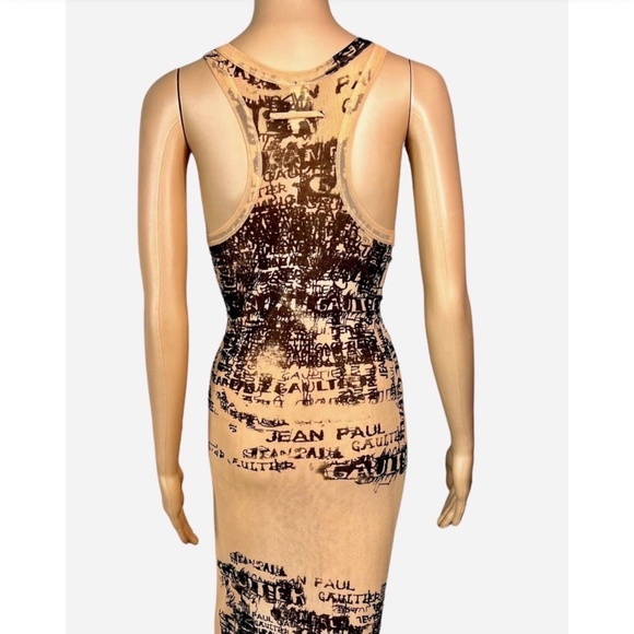 Jean Paul Gaultier 1998 Vintage Calligraphy Logo - Picture 2 of 3